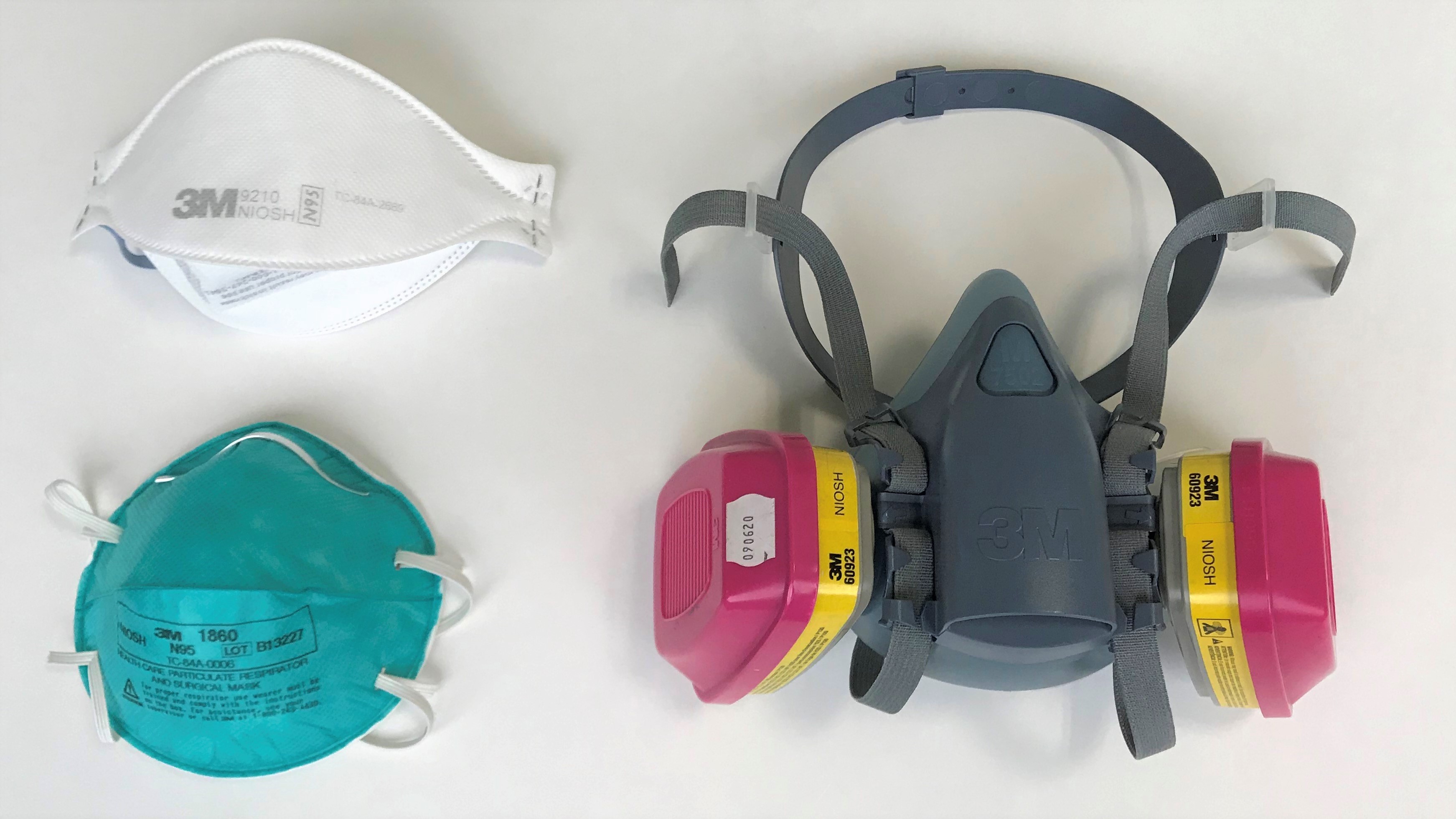 3 types of respirators